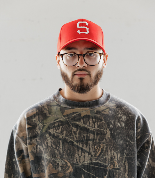 Vintage Studios “S” Logo Hat RED