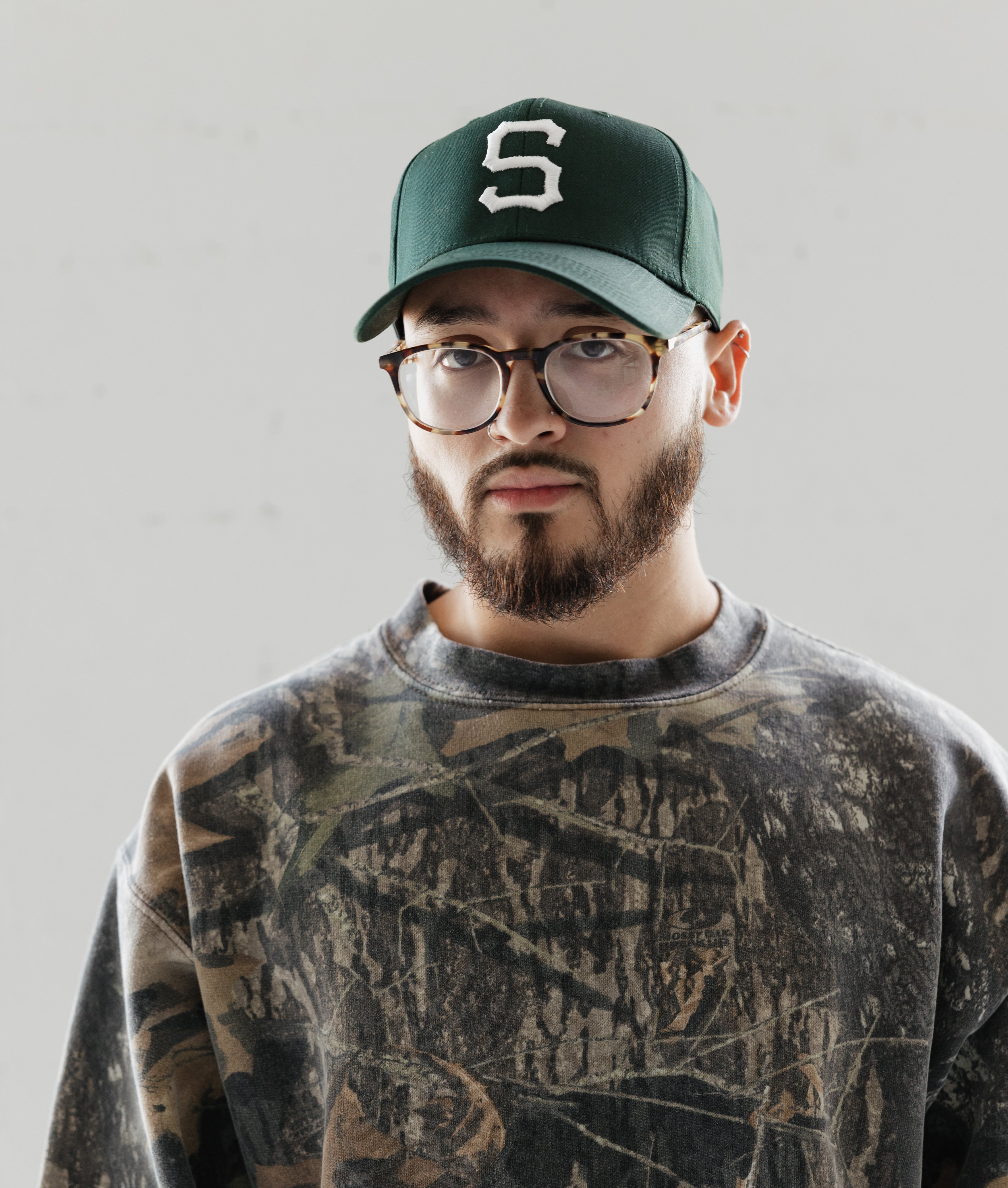 ★人気★【1993 STUDIO】★STUDIO SYMBOL LOGO BALL CA.P★ Vintage Studios “S” Logo Hat GREEN
