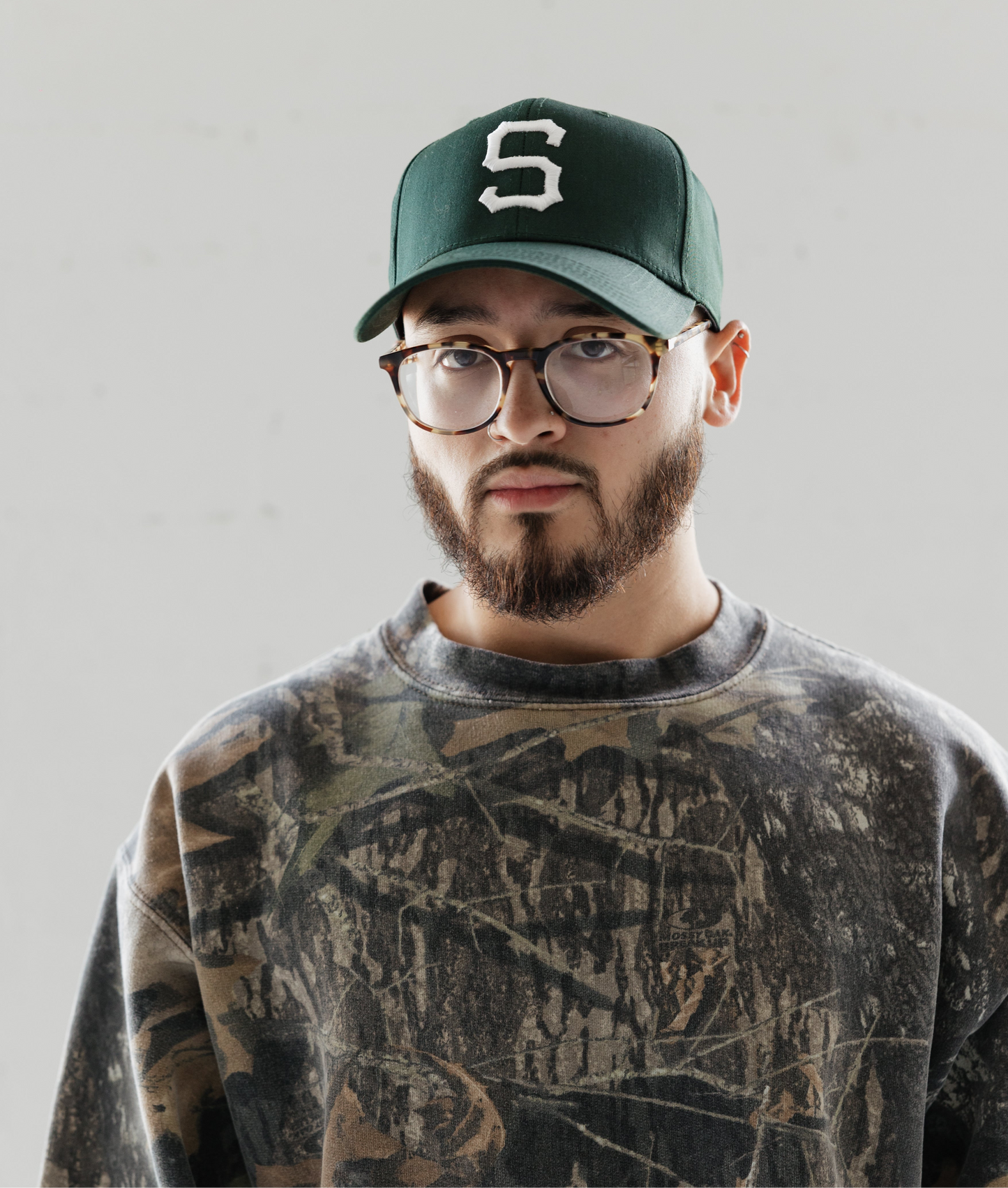 Vintage Studios “S” Logo Hat GREEN