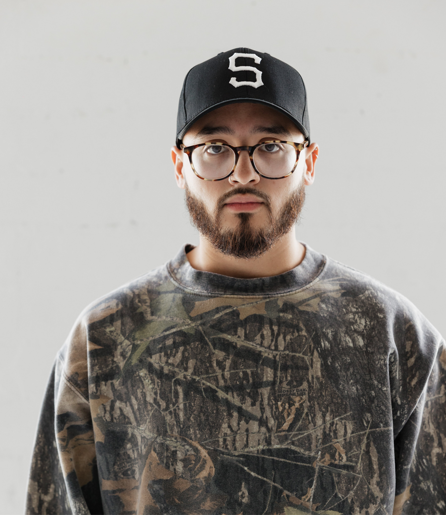 Vintage Studios “S” Logo Hat BLACK