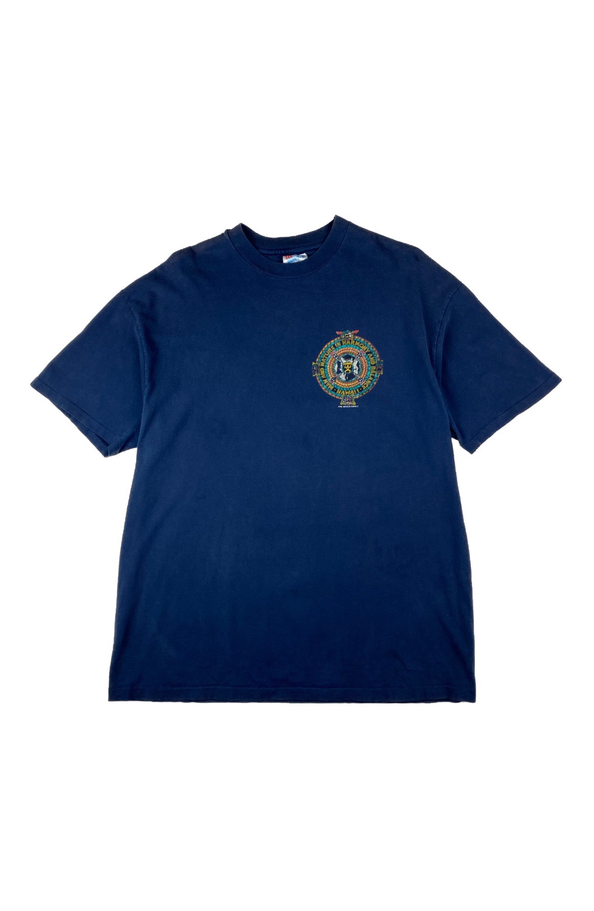 90s Hawaii Man and Nature In Harmony and Balance Tee •XL