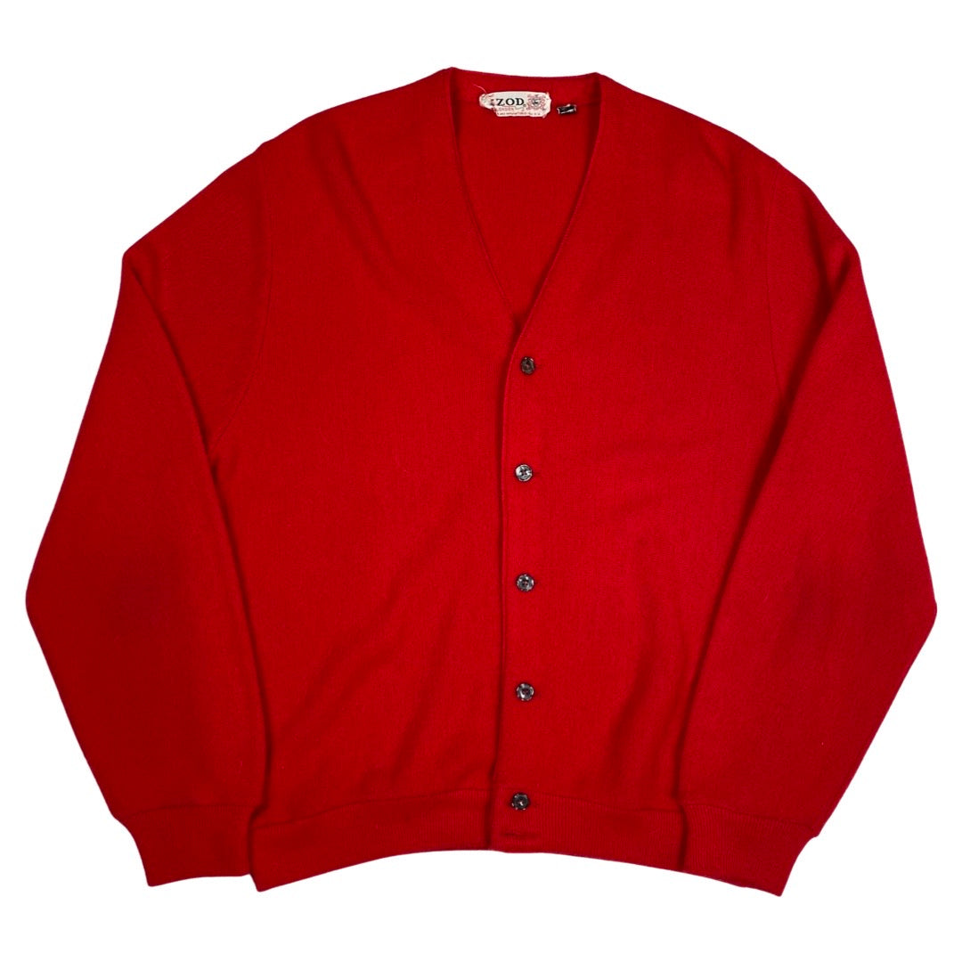 Vintage 70s Izod Of London Cardigan •Large