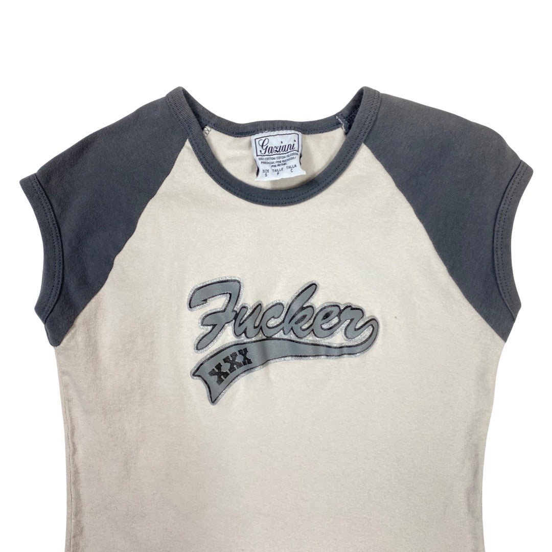 Vintage 90s Fucker Tee •Women’s Small