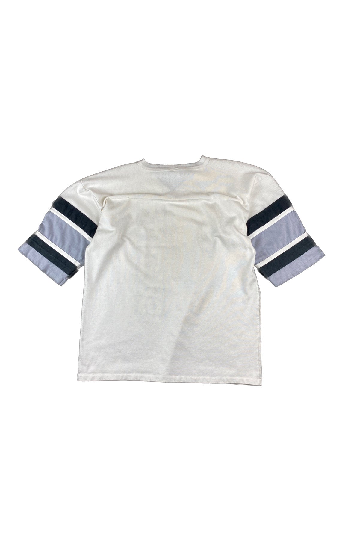 90s Oakland Raiders 3/4 Sleeve V-Neck Tee •XL