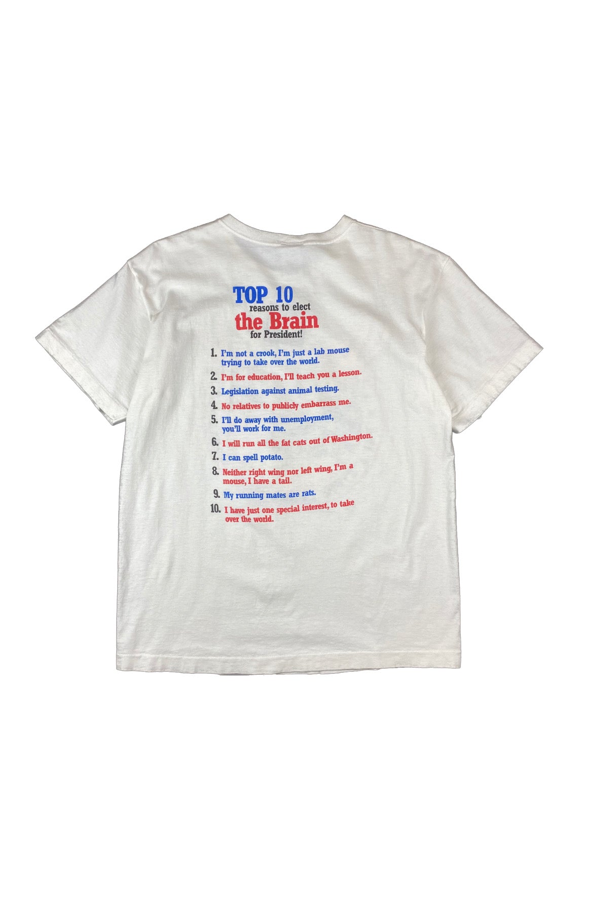 1996 Pinky and The Brain Tee •Large