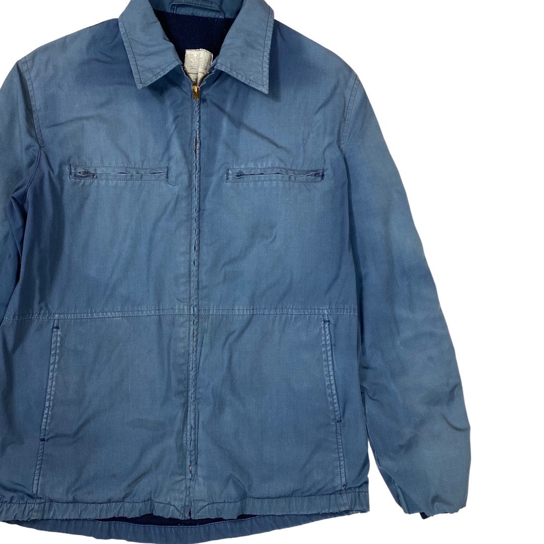 Vintage 80s US Navy Utility Deck Jacket •Large