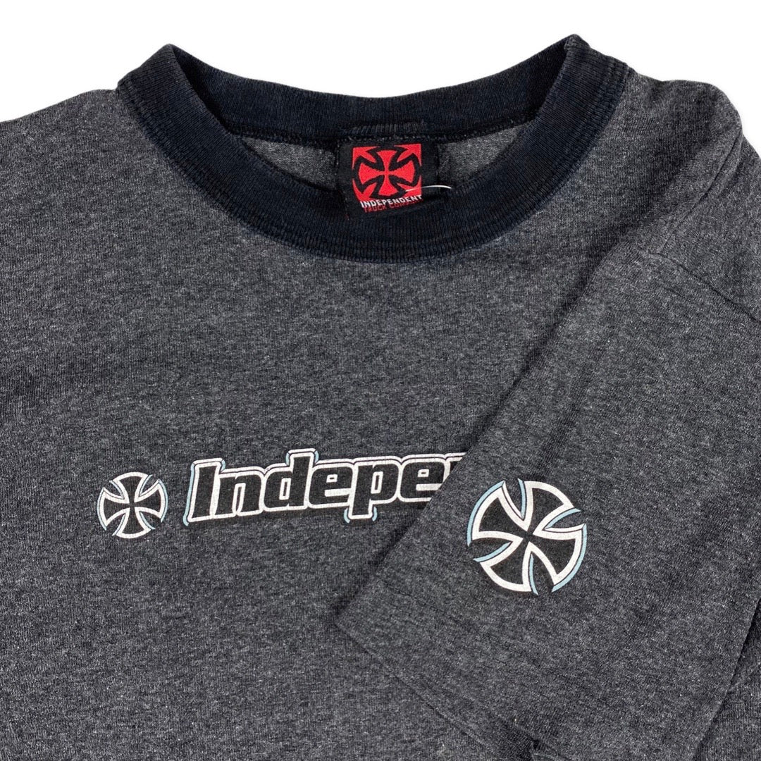 Vintage 90s Independent Skateboard Tee •Small