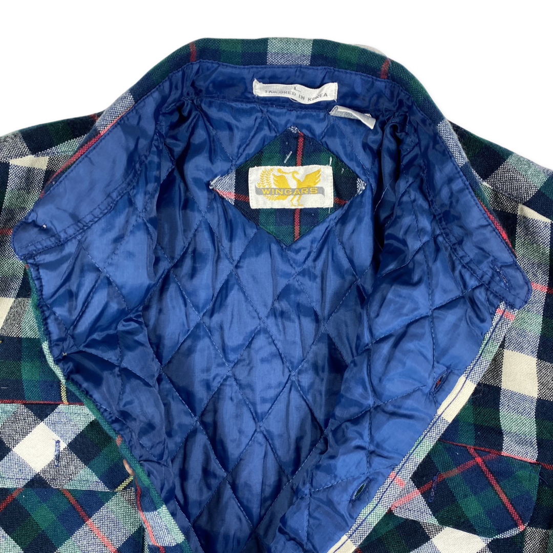 1990s Wingars Insulated Flannel •Large