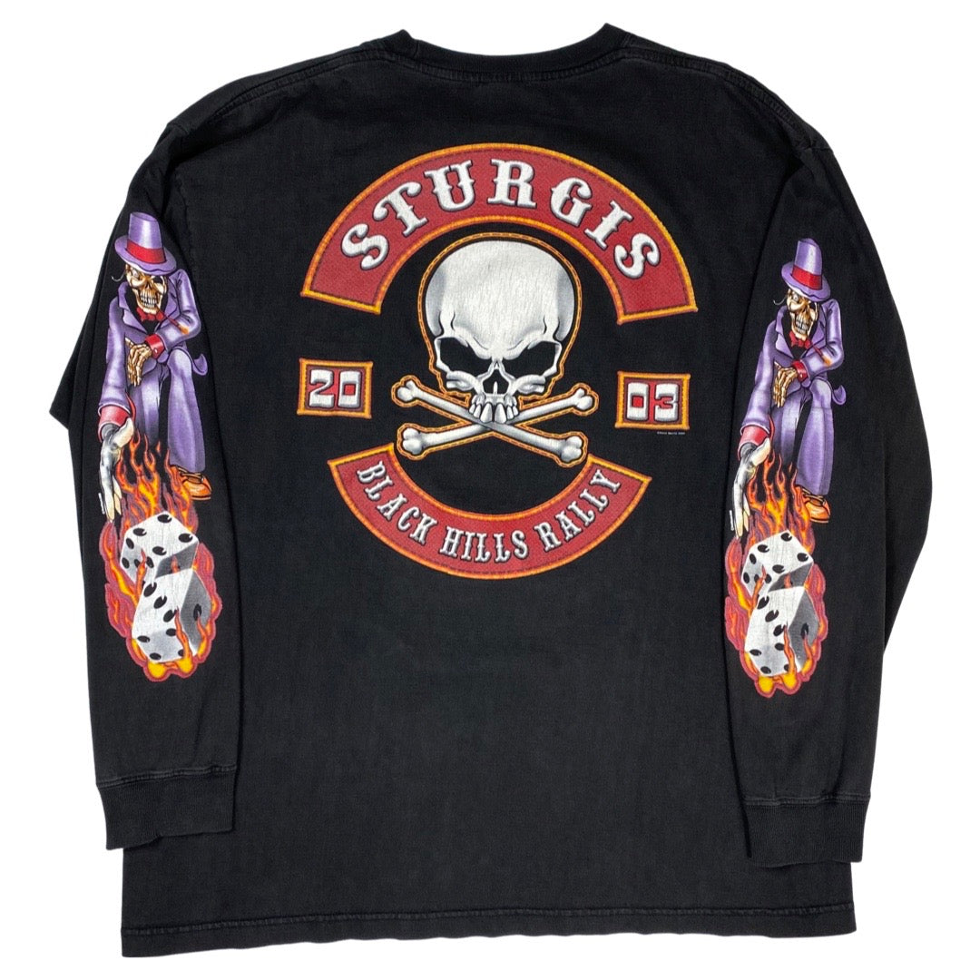 Vintage Sturgis Skull Long Sleeve Tee •XL