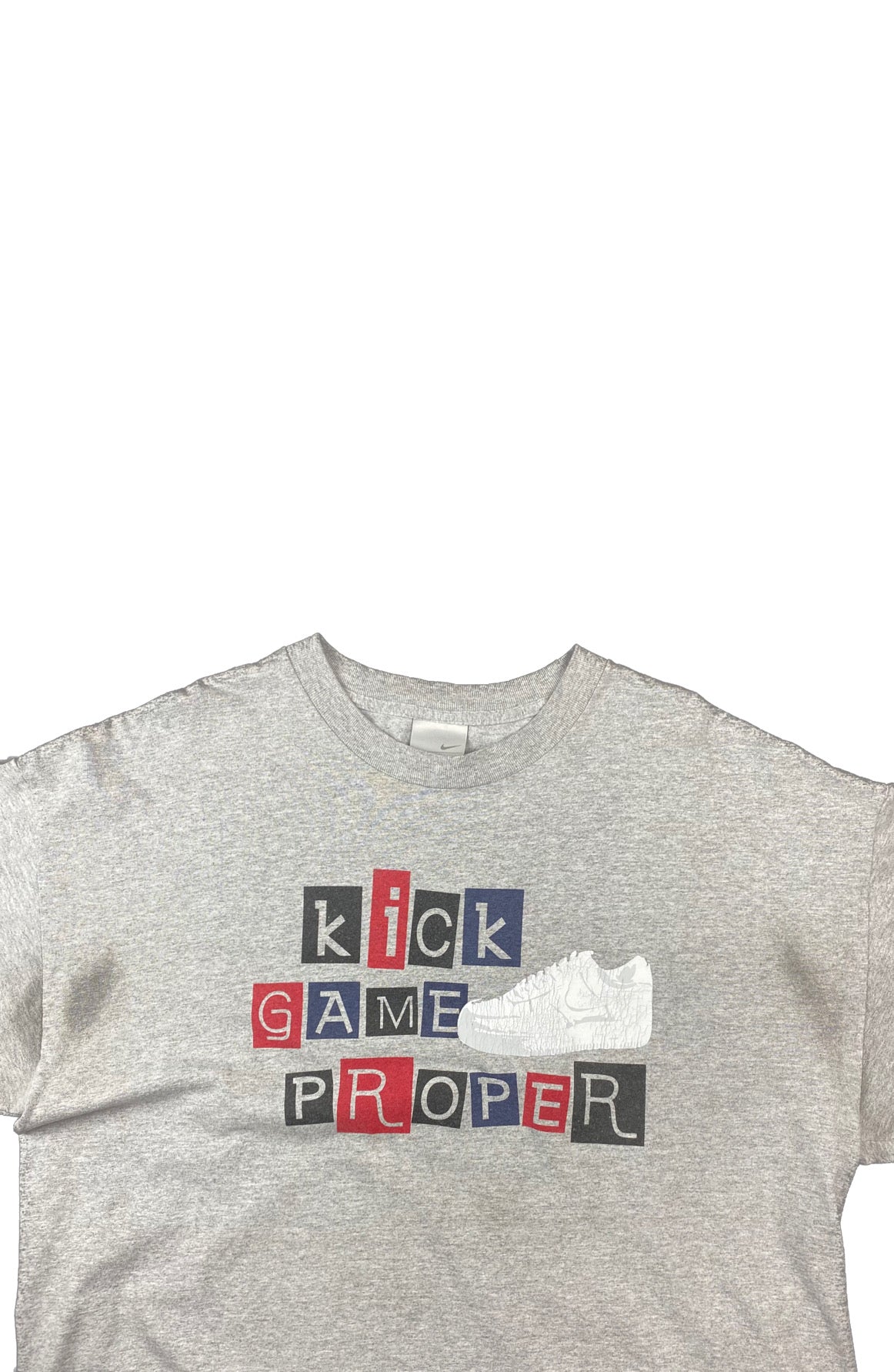 2000s Nike AF1 Shoe Tee •2XL