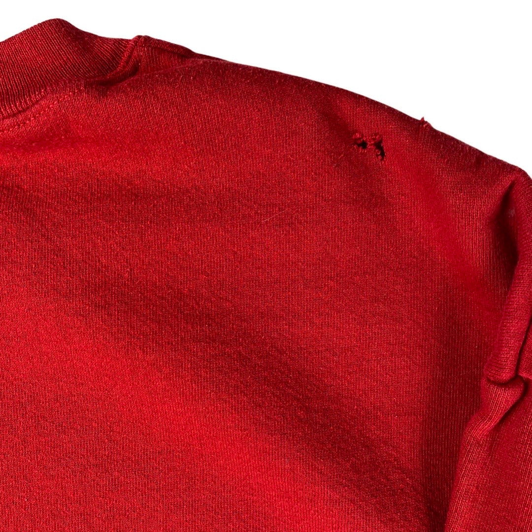 Vintage Red Crewneck Sweatshirt •Large