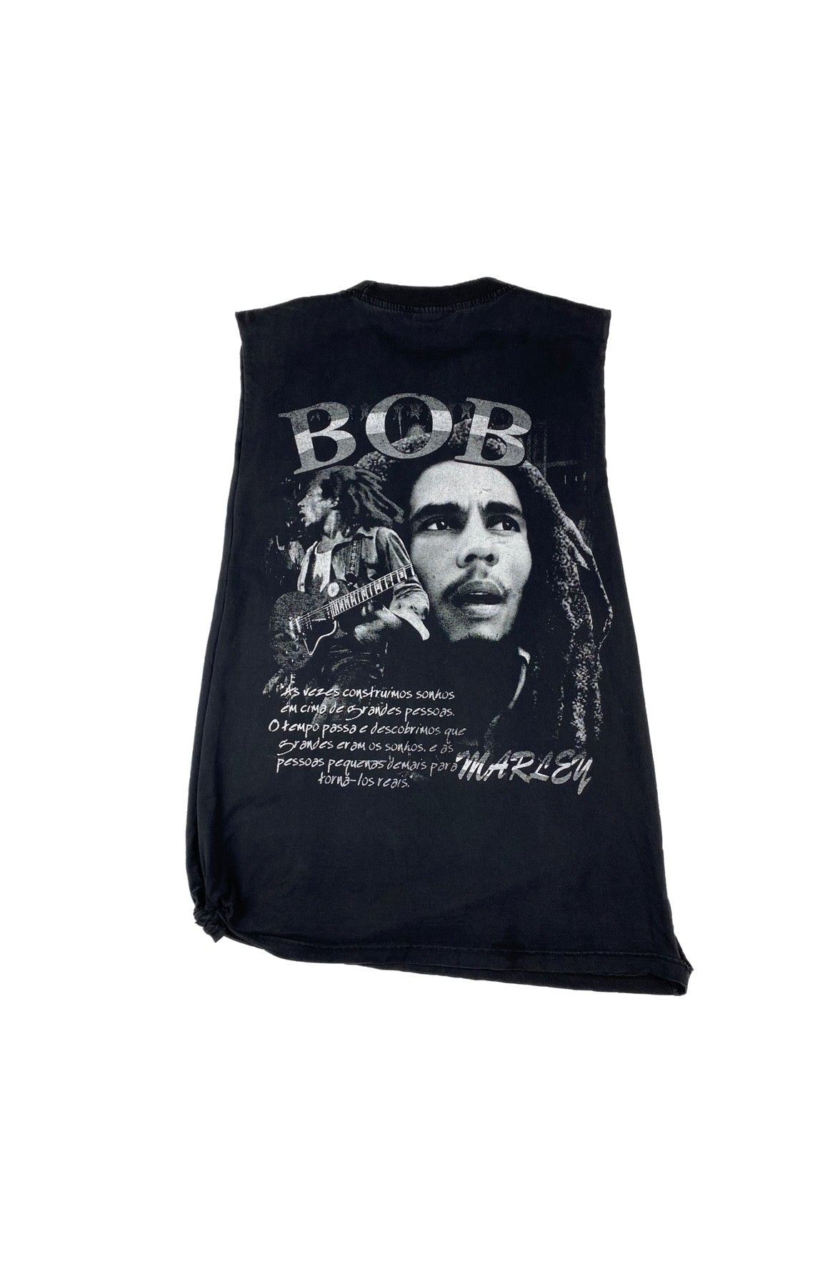 2000s Bob Marley Chopped Tee •Large
