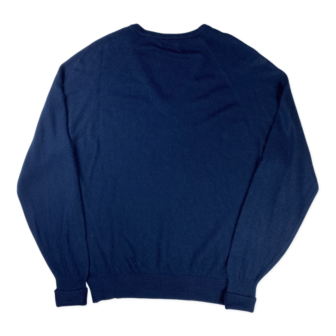 80s Christian Dior V-Neck Sweater •XL