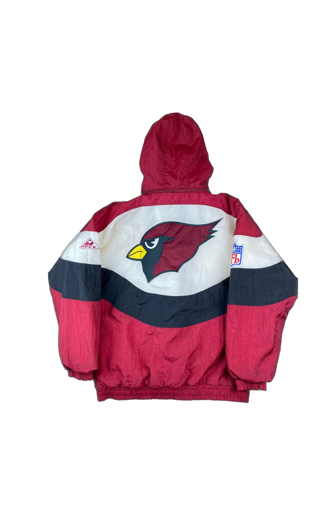 90s Arizona Cardinals Apex Pullover Puffer Jacket •M – Vintage Studios