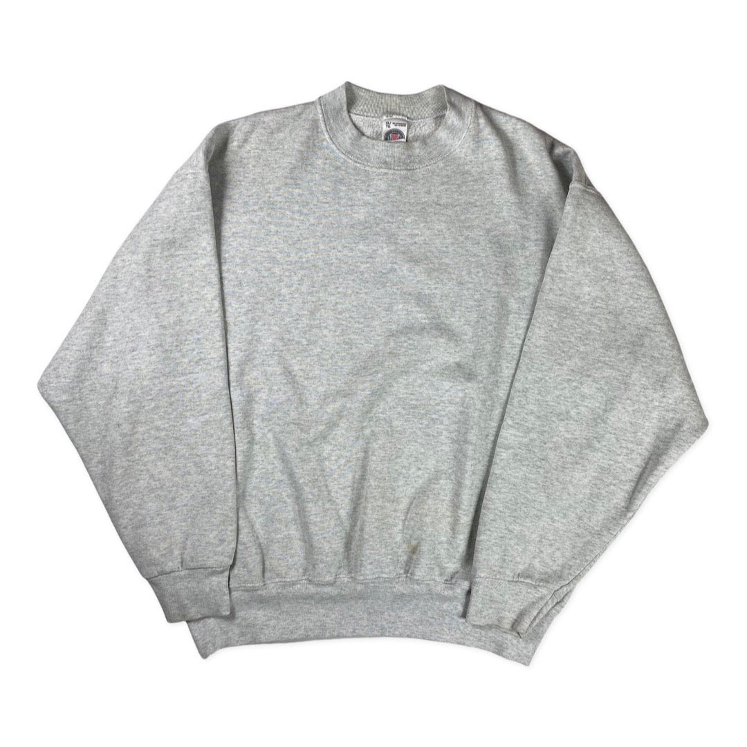 Vintage Gray Crewneck Sweatshirt •Large
