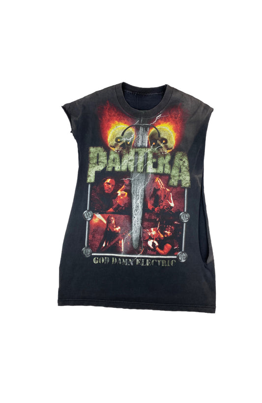 Pantera Band Tee Chopped •XL