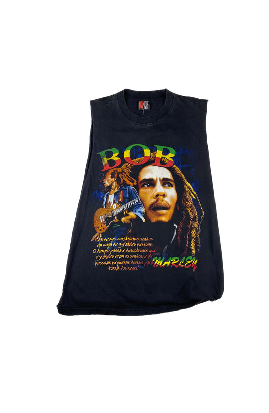 2000s Bob Marley Chopped Tee •Large