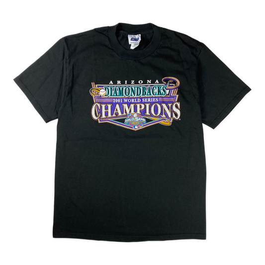 Arizona Diamondbacks 2001 World Series Champions Tee •Large