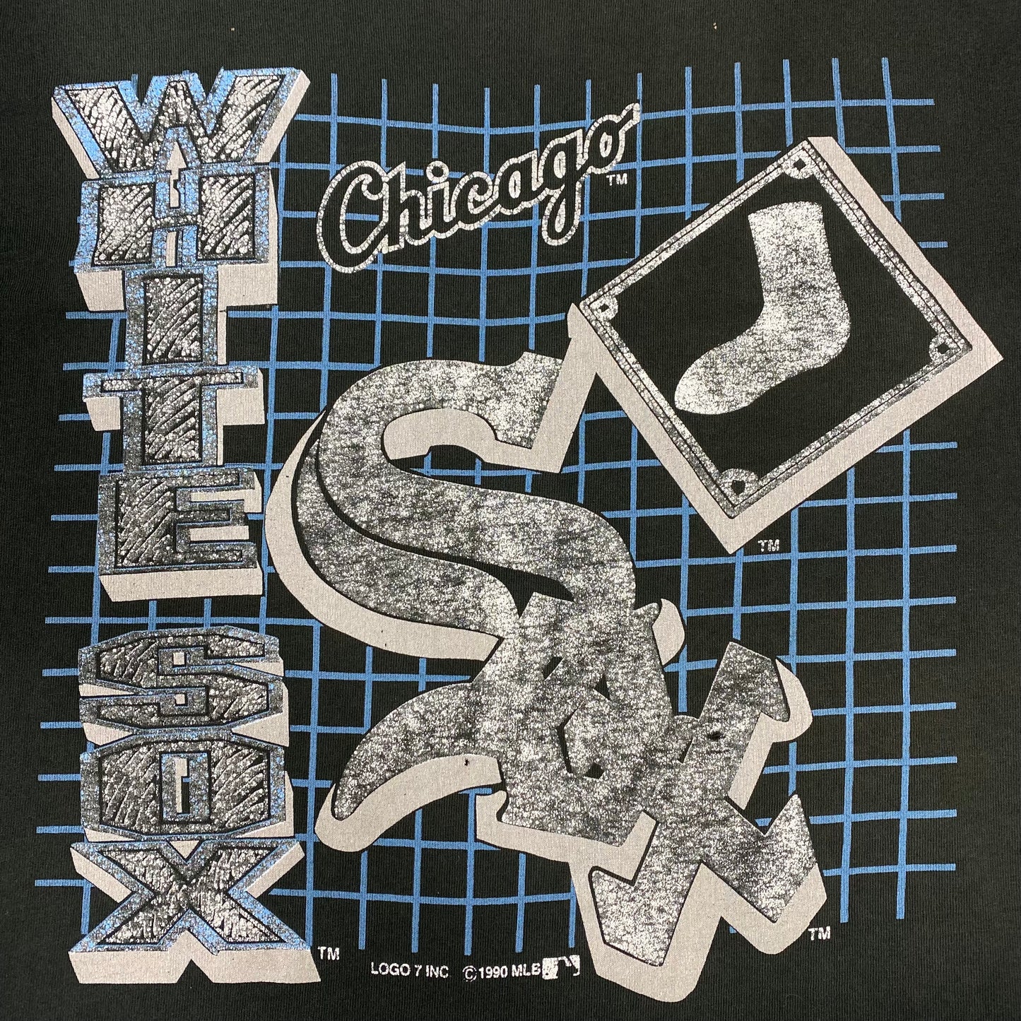 Vintage 1990 Chicago White Sox Tee •XL