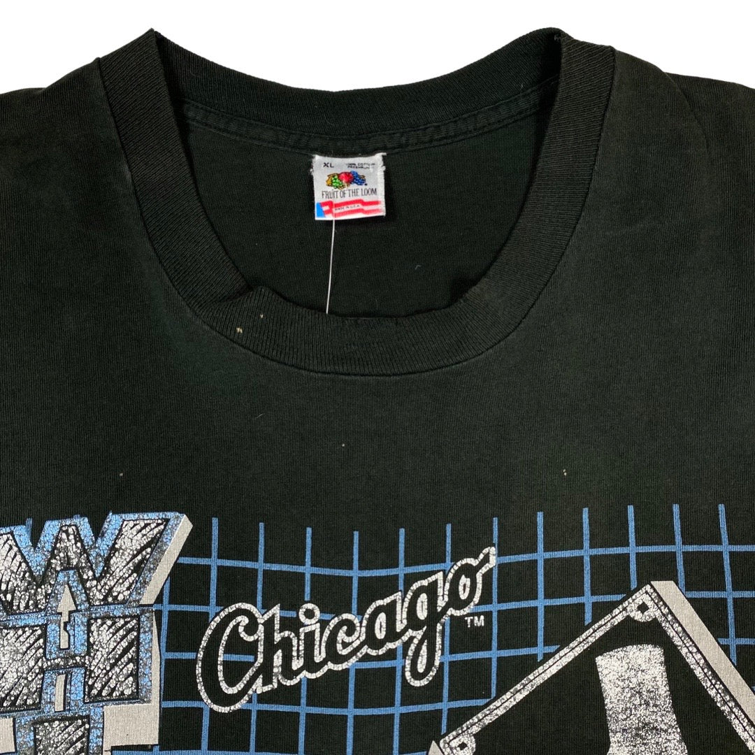 Vintage 1990 Chicago White Sox Tee •XL