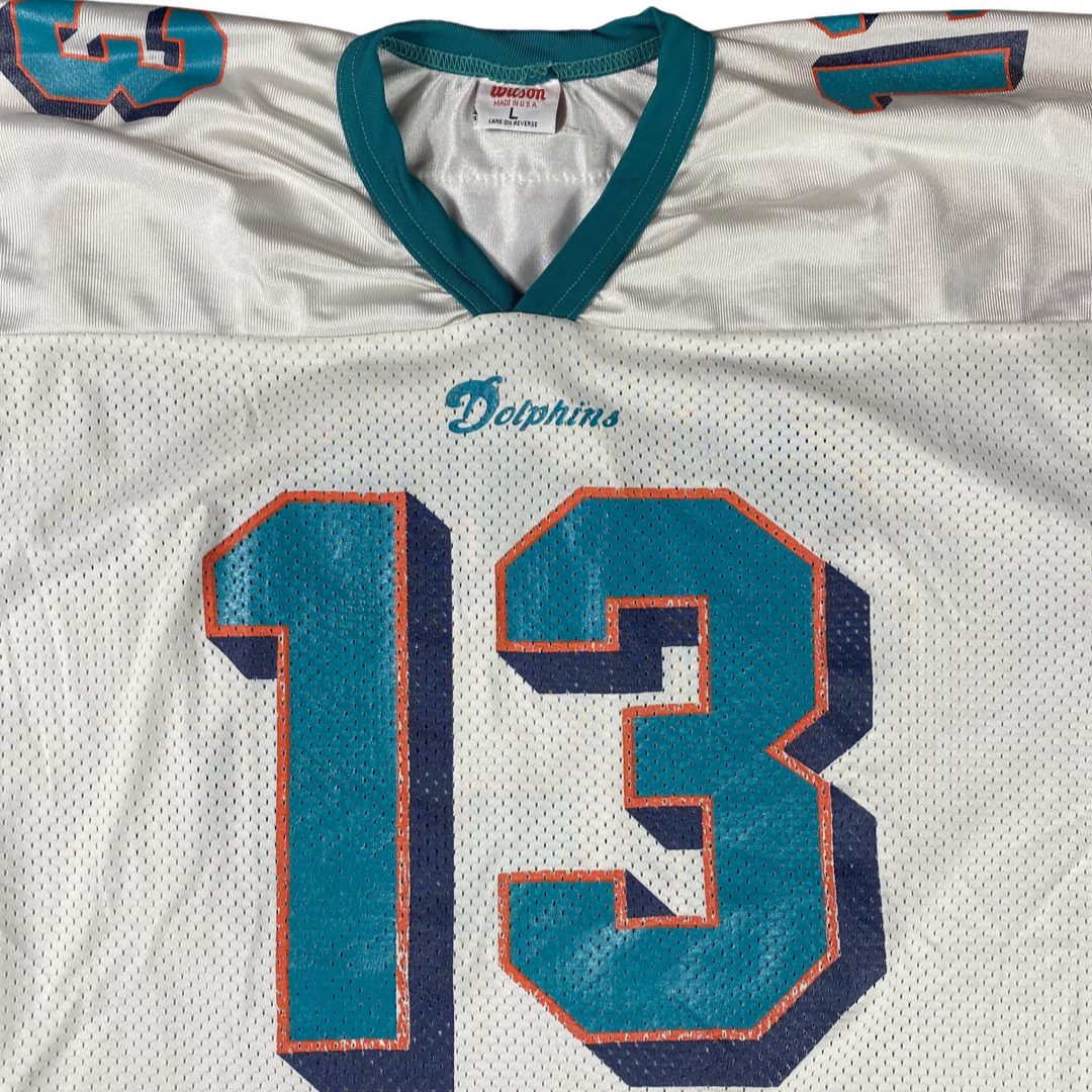 Vintage 1990s Dan Marino Miami Dolphins NFL Reversible Jersey