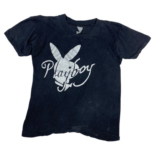 Vintage 80s Playboy Tee •Women’s Small