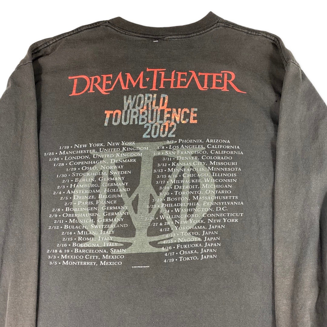 Vintage 2002 Dream Theater Tour Longsleeve Tee •Large