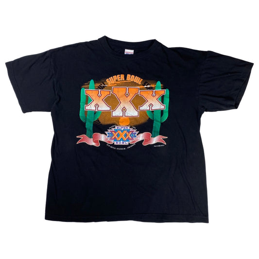 Vintage 1995 Super Bowl XXX Tee •Large